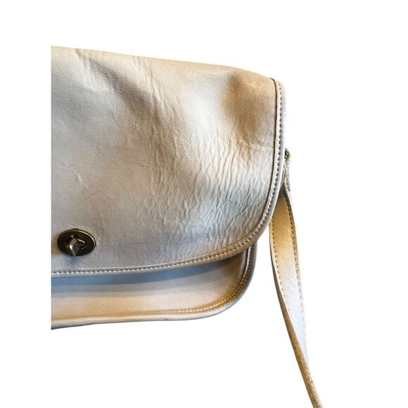 Coach vintage bone color glovetanned Minimalist Leather Cross Body Bag - Picture 6 of 14